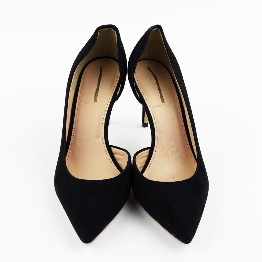 New J.CREW Lucie Pumps in Suede Black - Picture 3 of 7